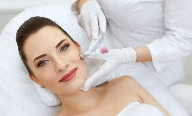 Makeup routine for skin rejuvenation
