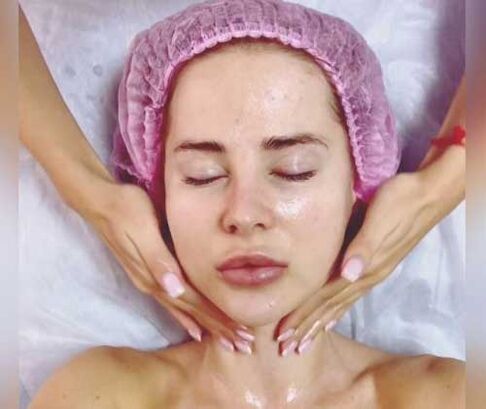 Face and neck massage